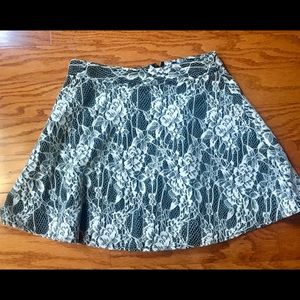 In Girl size 10/12 lace skater skirt